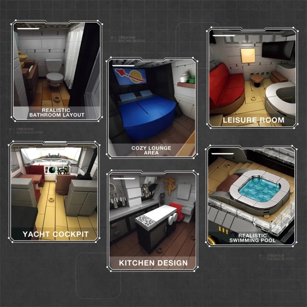 Reobrix 66103 - Modern Luxury Yacht - vue 3 | Power Blockz
