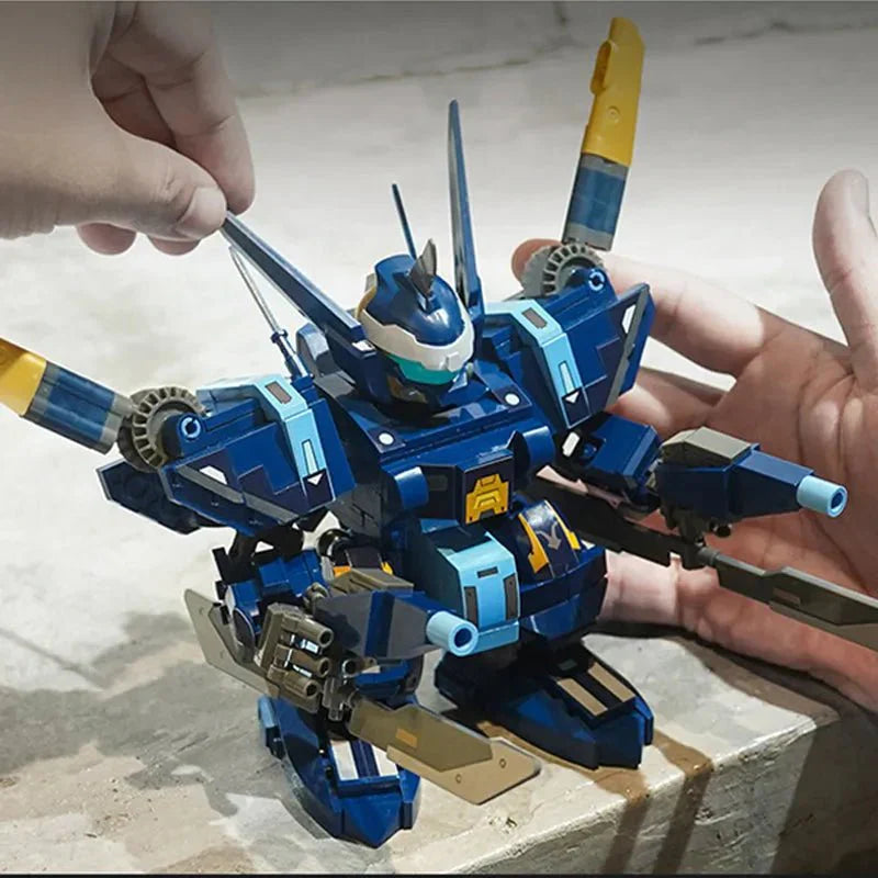 Movie Neutron Star Mecha Robot Warrior Bricks Toy | 489pcs - Movie Neutron Star Mecha Robot Warrior Bricks Toy - vue 6 | Power Blockz