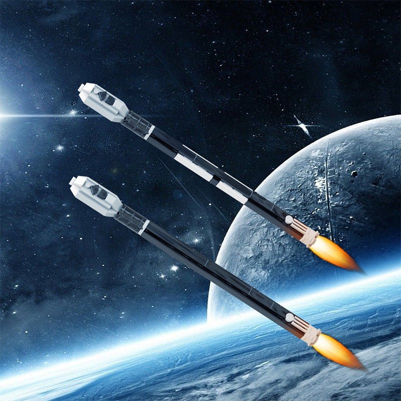 Gobricks MOC-122853 - Firefly Alpha Rocket - vue 6 | Power Blockz