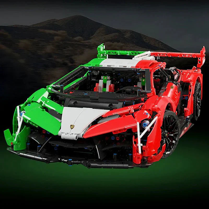 KBOX 10222 - V12 Veneno Tricolore Blade Hypercar - vue 4 | Power Blockz