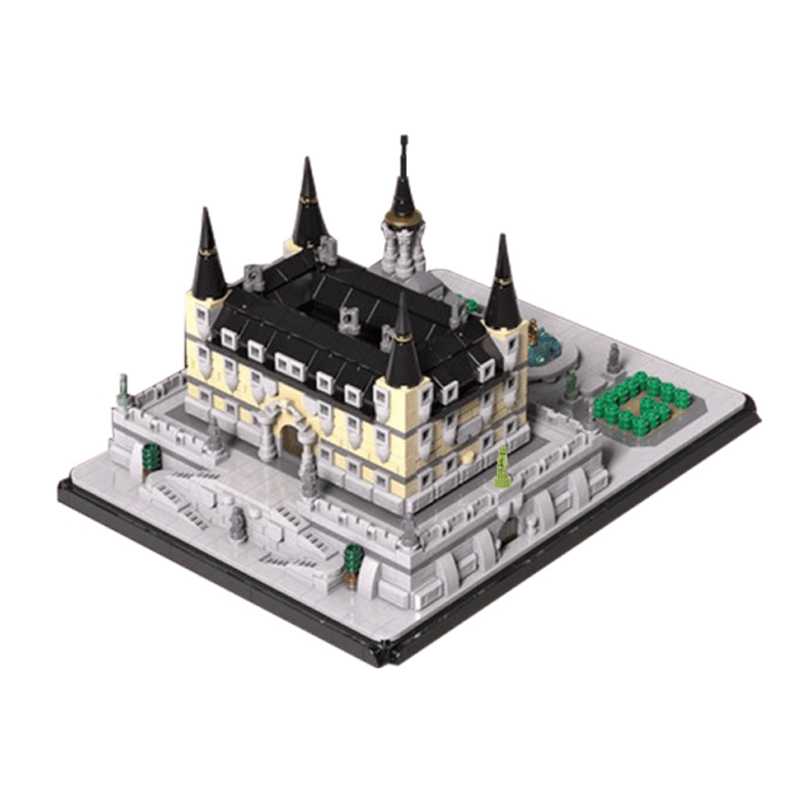 GoBricks A1561 - Renaissance Palace - vue 3 | Power Blockz