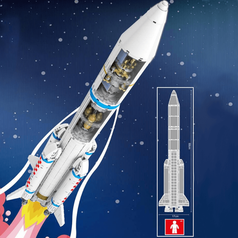 Sembo 203307 - Cryogenic Liquid Launch Vehicle - vue 2 | Power Blockz
