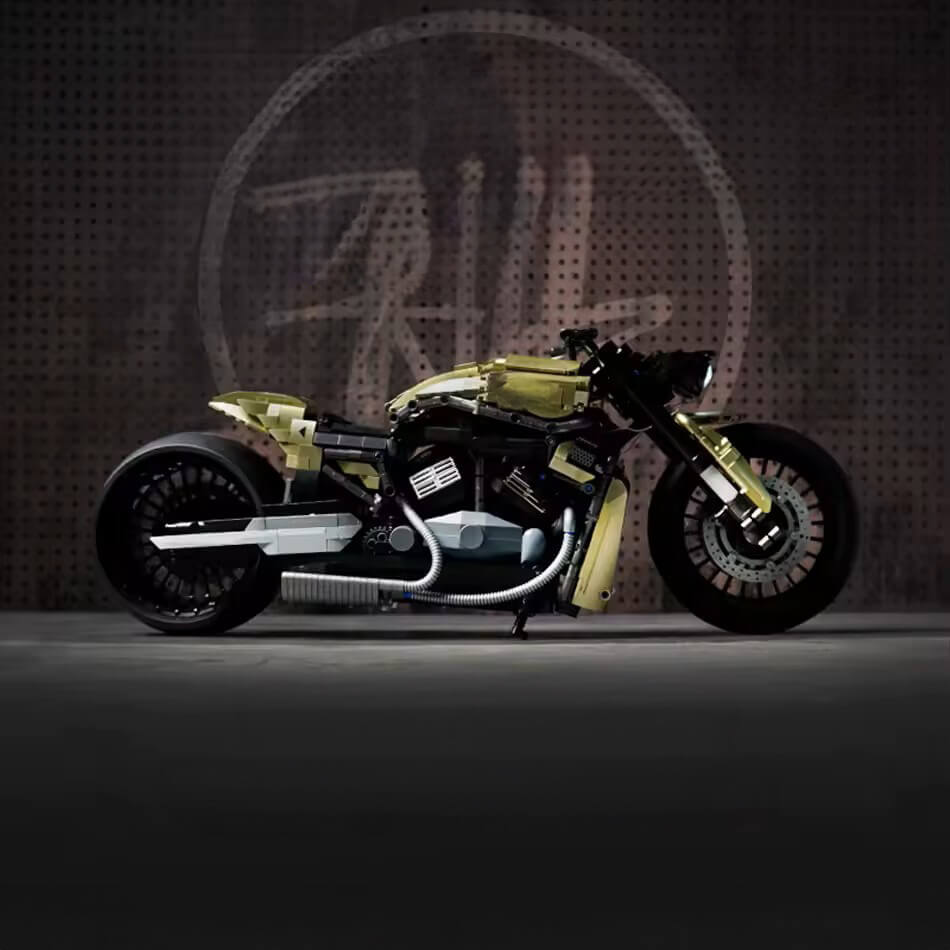 Panlos 672110 - Legendary American Chopper Bike - vue 8 | Power Blockz