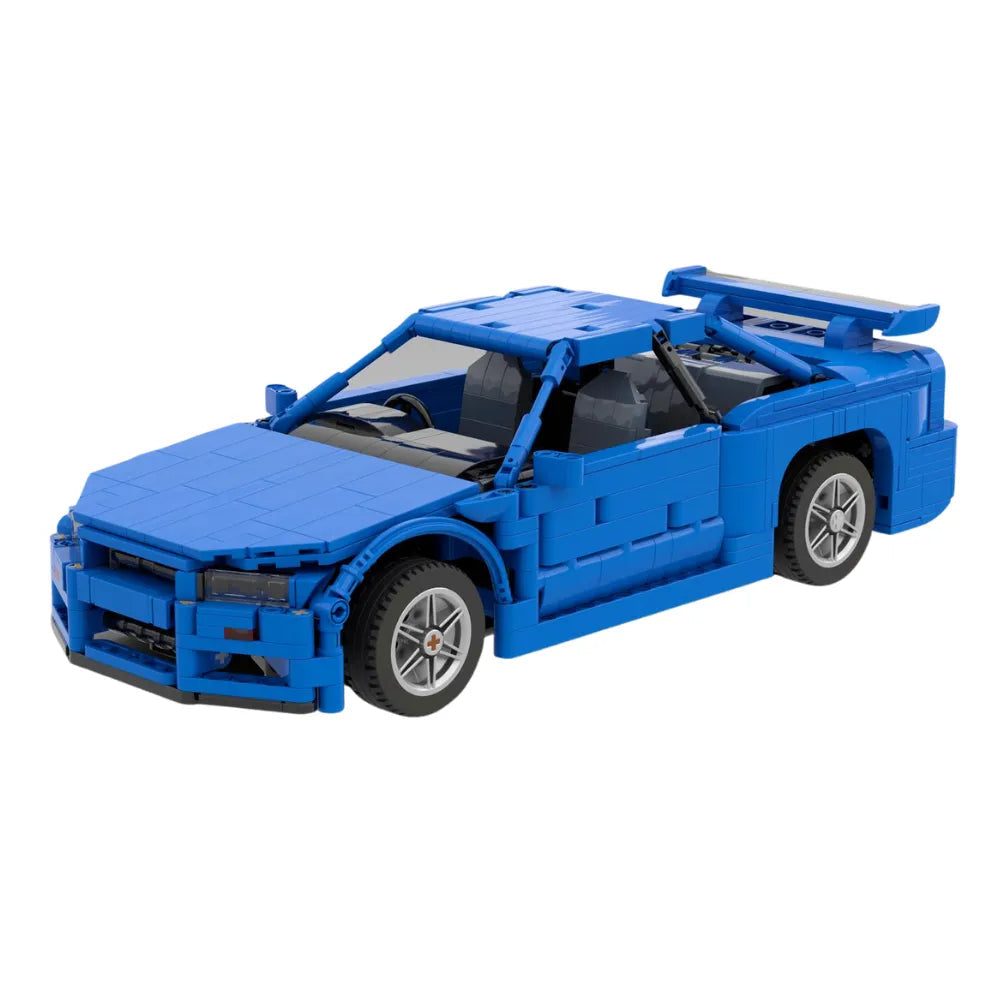 MOC-174789 - Skyline R34 GTR Vspec | Power Blockz