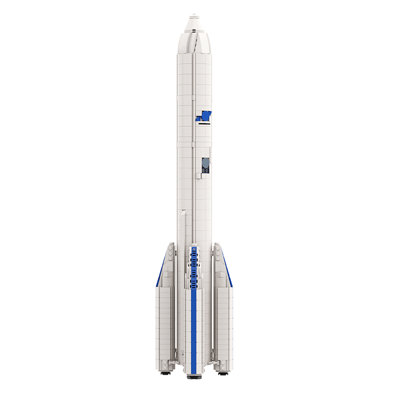 Gobricks MOC-91668 - The Ultimate Ariane 6 - vue 4 | Power Blockz