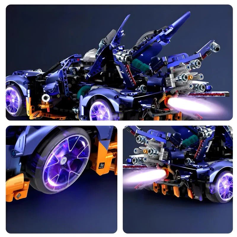 Moyu MY88007 - EVO Track Hypercar - vue 2 | Power Blockz