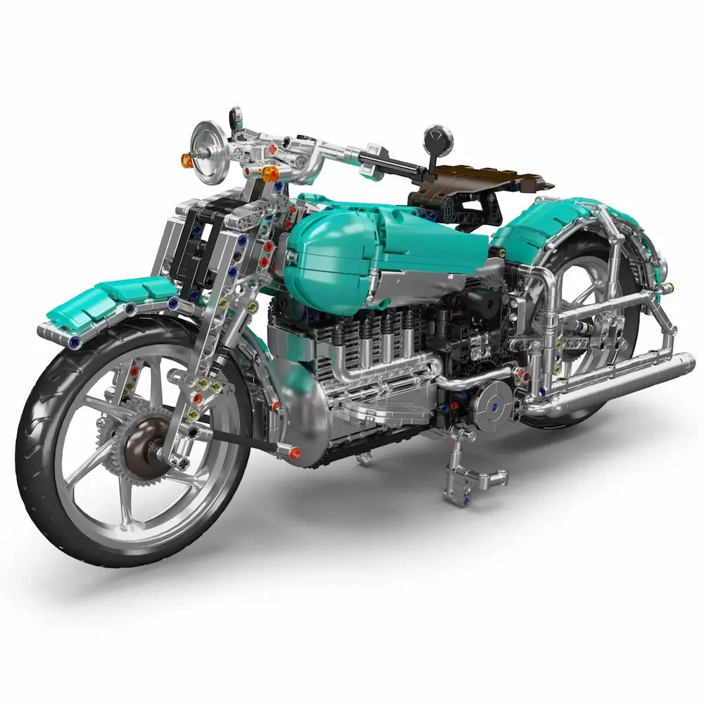 Mould King 23004 - American Cruiser Motorcycle | Power Blockz