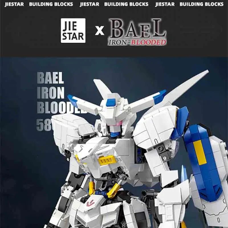Super Hero Bael Mecha Robot Warrior Bricks Toy - Super Hero Bael Mecha Robot Warrior Bricks Toy - vue 4 | Power Blockz