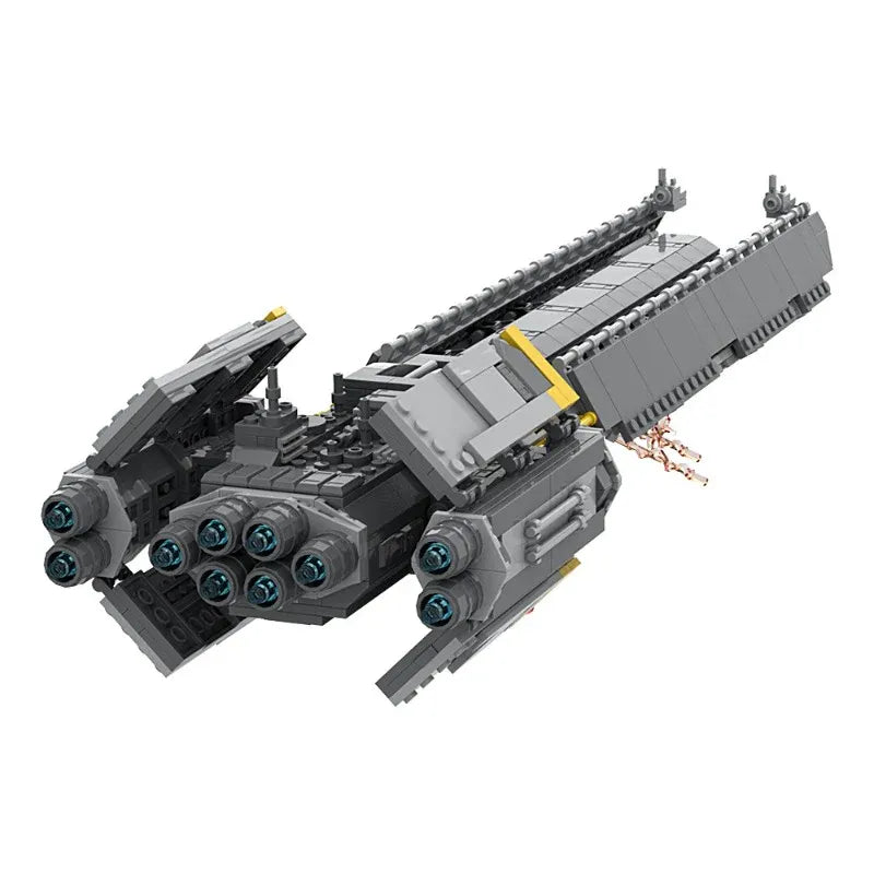 Gobricks MOC 176829 - Helldivers 2 Super Destroyer - vue 3 | Power Blockz