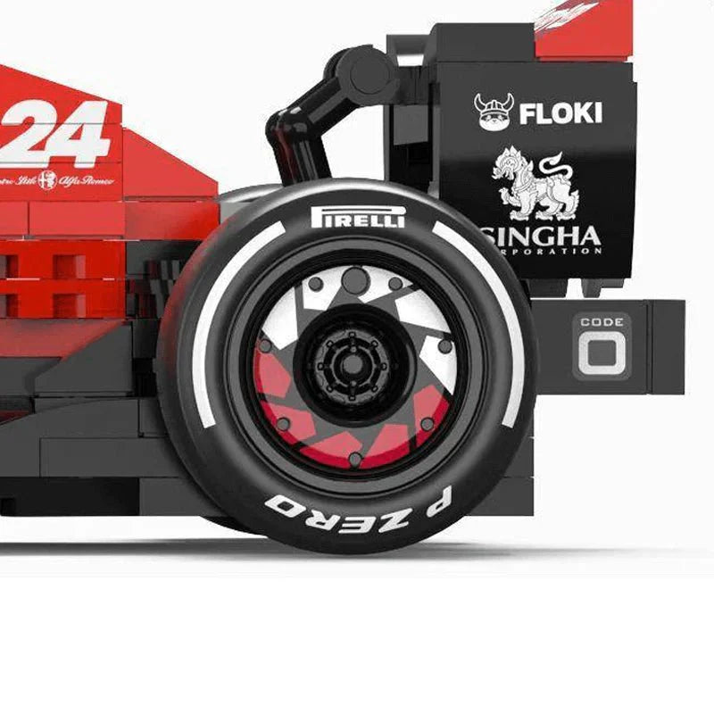 Rastar 94400 - Official Alfa Romeo F1 C42 - vue 9 | Power Blockz