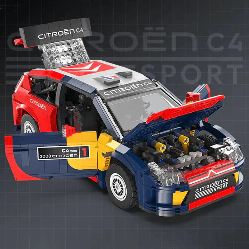CaDa C62000 - 2008 Citroen WRC Rally - vue 2 | Power Blockz