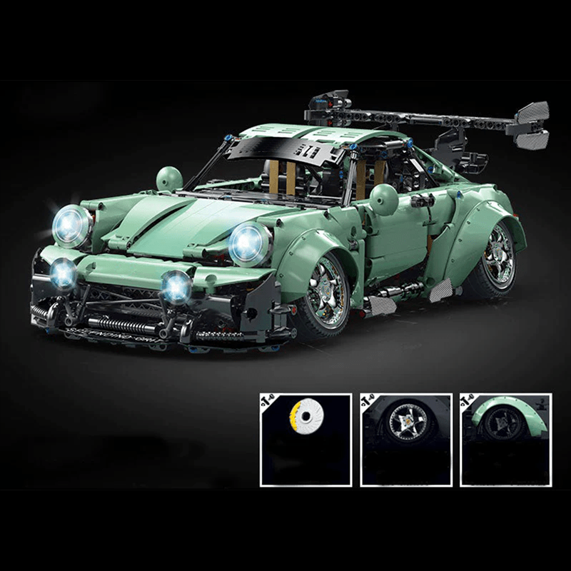 KBOX 10220 - Static Version - Widebody 911 Retro Rear-Engine Coupe - vue 8 | Power Blockz