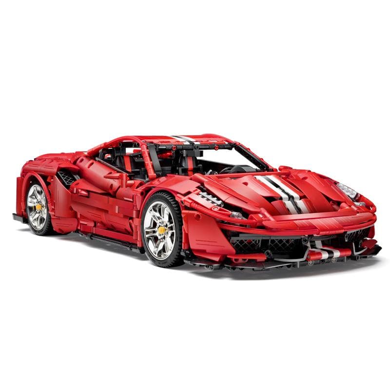 V8 488 Italian Supercar Red - vue 11