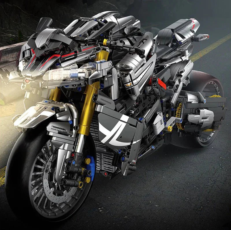 Panlos 672106 - Hyper Naked Street Bike - vue 9 | Power Blockz