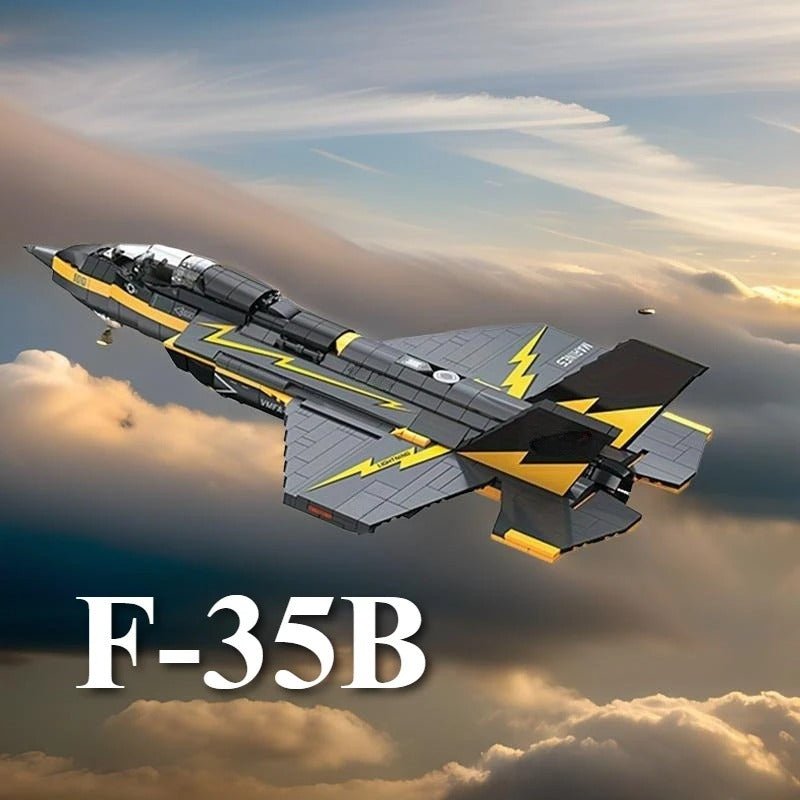 Sluban M38-B1361 - F35B Lightning II - vue 6 | Power Blockz