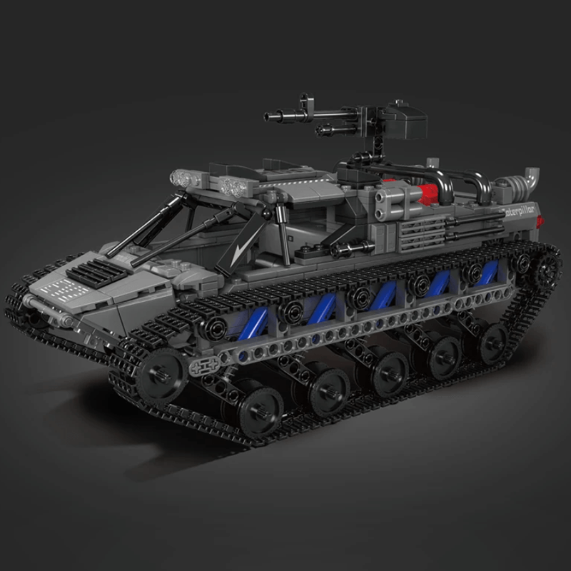 Mould King 20030 - All Terrain Military Tank EV2 - vue 3 | Power Blockz