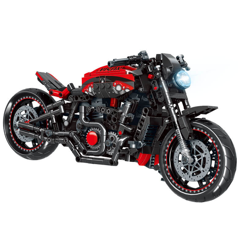 Modern Cruiser Motorcycle - vue 2