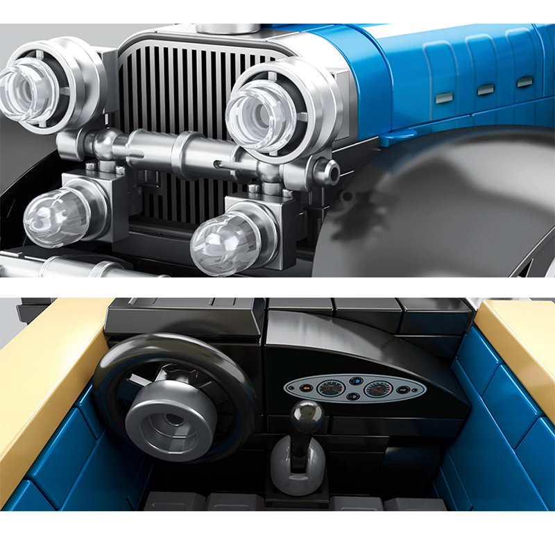 SY8400 - Vintage 1932 Classic Roadster - vue 4 | Power Blockz