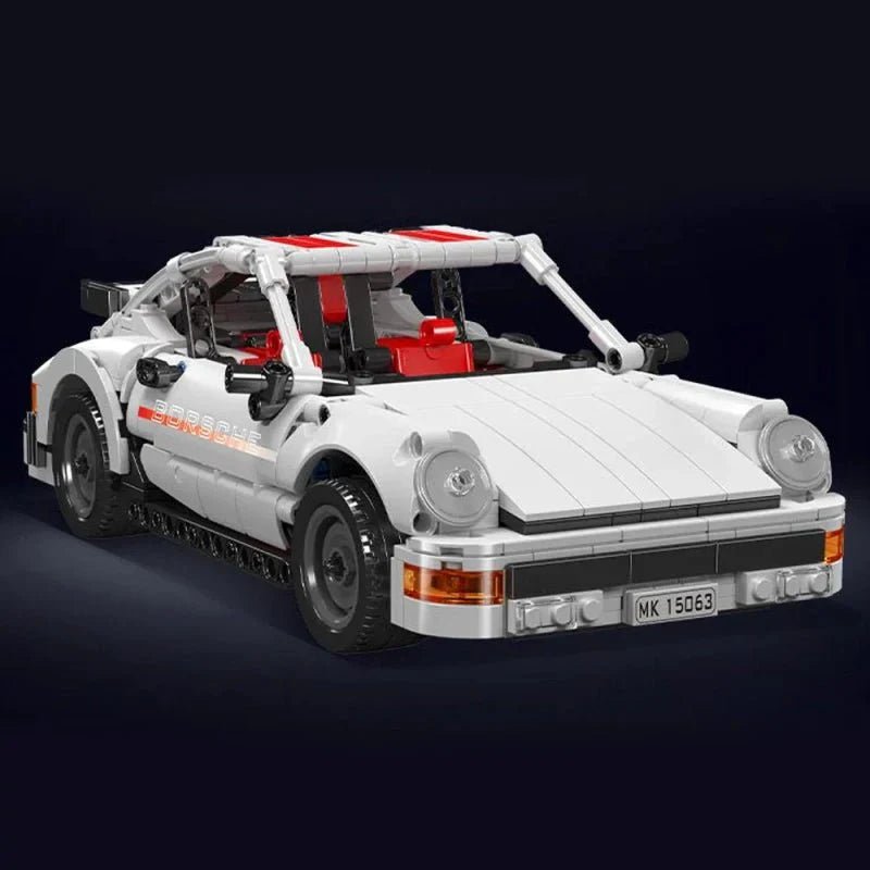 Mould King 15063 - Classic 911 Rear-Engine Sports Coupe - vue 3 | Power Blockz