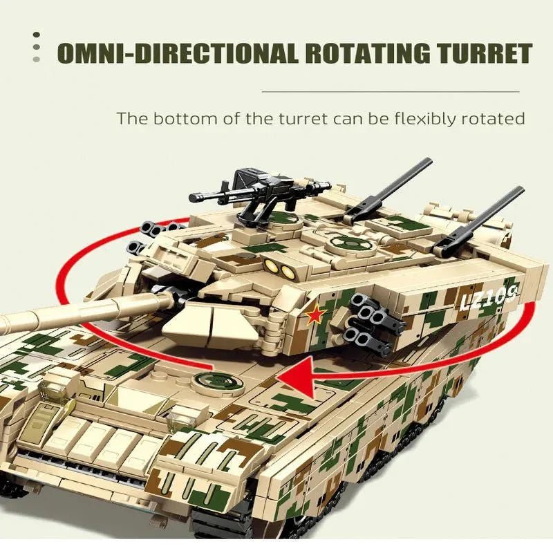 Mecha Transformers Robot Battle Tank Deformation Bricks Toy | 1306pcs - Mecha Transformers Robot Battle Tank Deformation Bricks Toy - vue 6 | Power Blockz