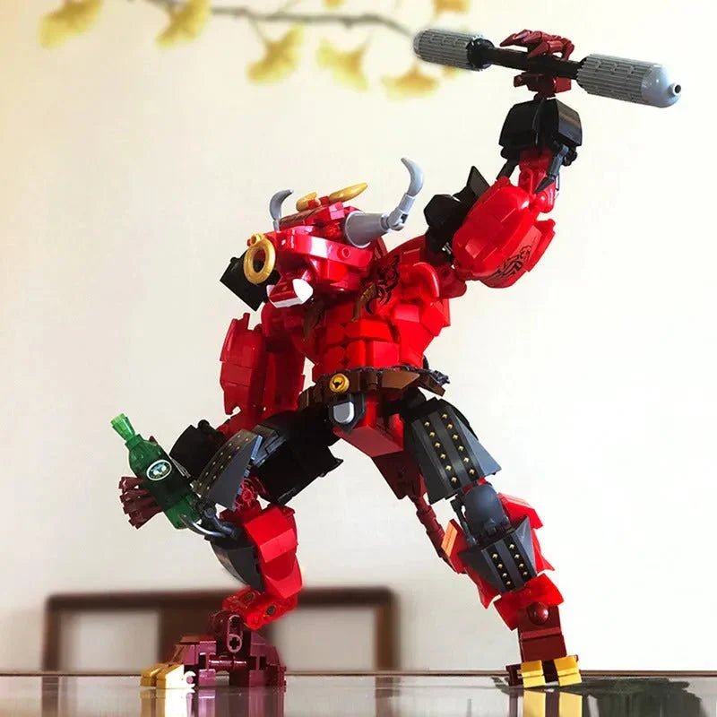 Transformers Bull Demon Mecha Warrior Bricks Toy | 606pcs - Transformers Bull Demon Mecha Warrior Bricks Toy - vue 2 | Power Blockz