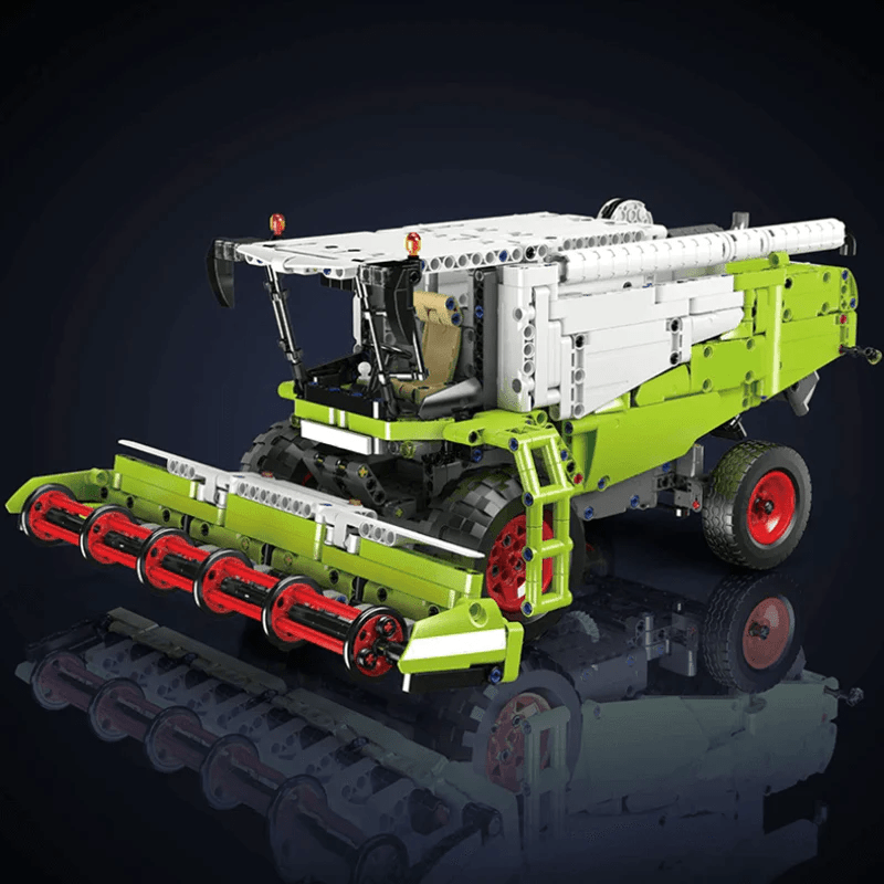 Mould King 17014 - RC Combine Harvester - vue 6 | Power Blockz