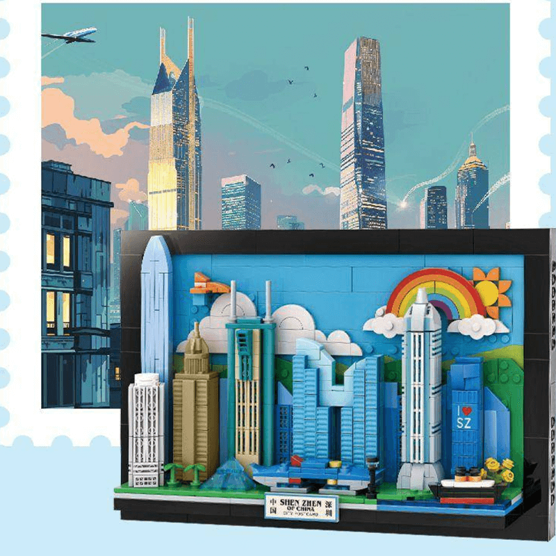 Wange 4923 - Shenzhen Skyline - vue 4 | Power Blockz