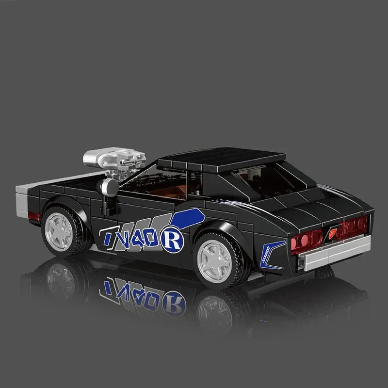 Mould King 27049 - Mini V8 Muscle Coupe - vue 3 | Power Blockz
