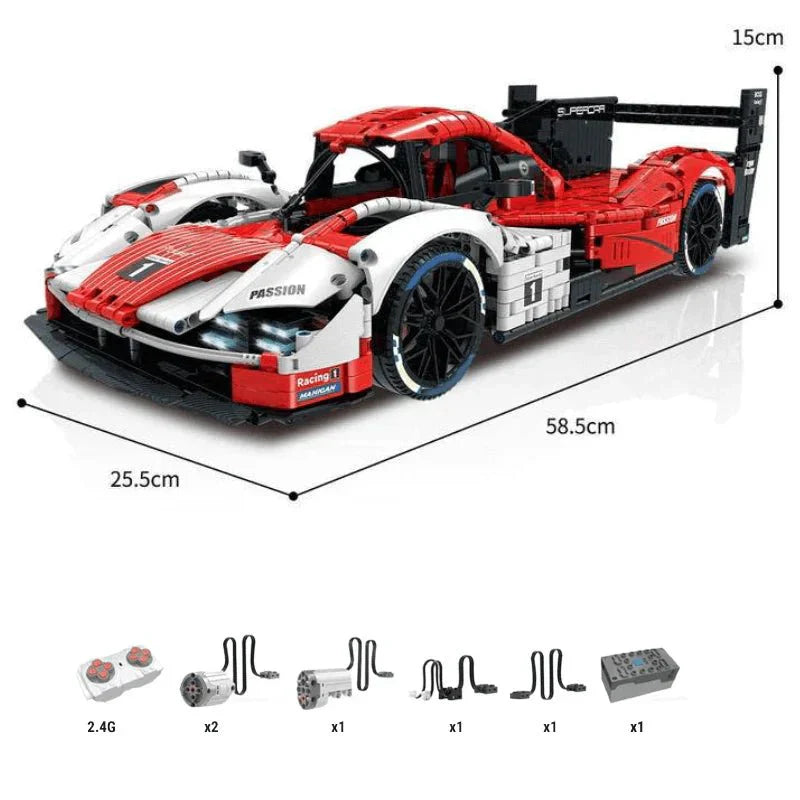 Guly 10615 - Static Version - 2023 Le Mans Prototype - vue 7 | Power Blockz
