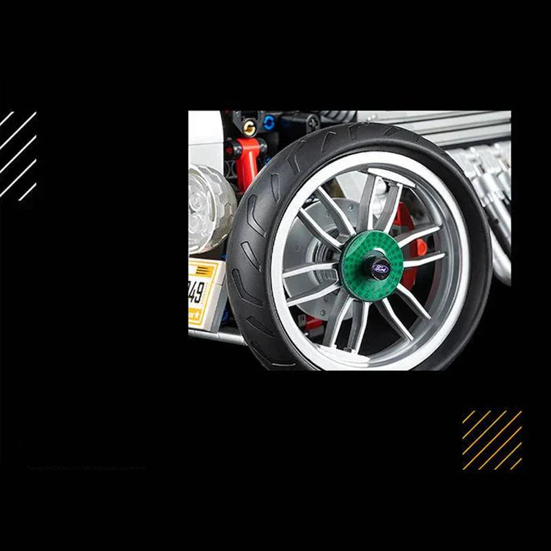 KBOX K10509 - Static Version - Classic Hot Rod Coupe - vue 4 | Power Blockz