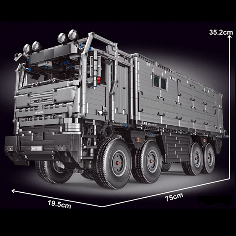 TGL T4009 - Static Version - All-Terrain RV Camper SUV - vue 12 | Power Blockz