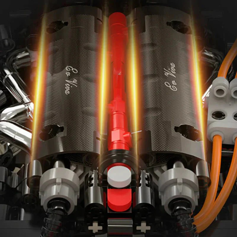 CaDa C61505W - Hybrid V12 Flagship Hypercar - vue 9 | Power Blockz
