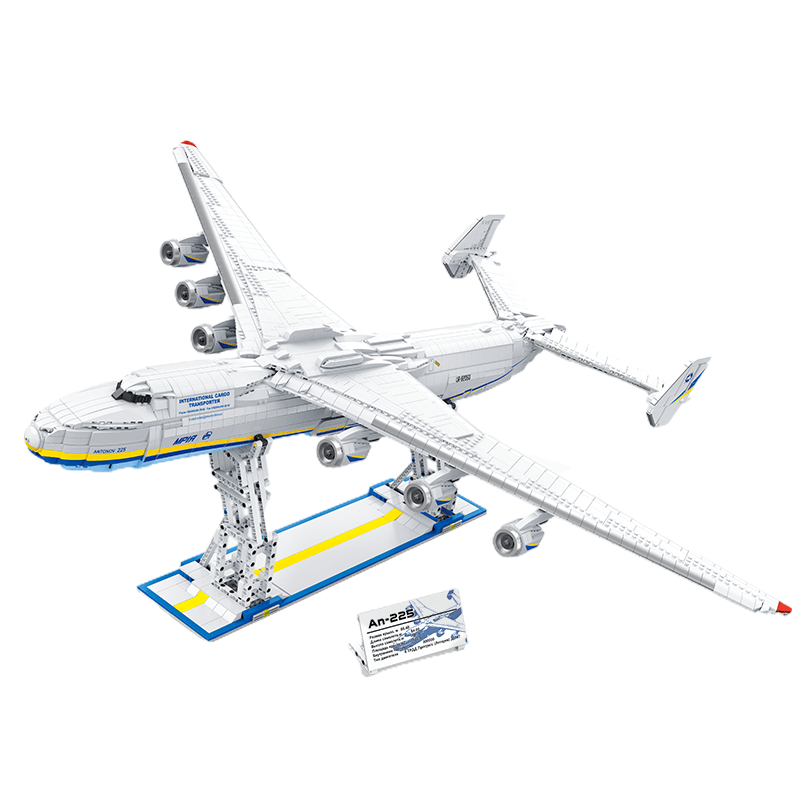 Jiestar 57014 - Antonov 225 With Stand | Power Blockz