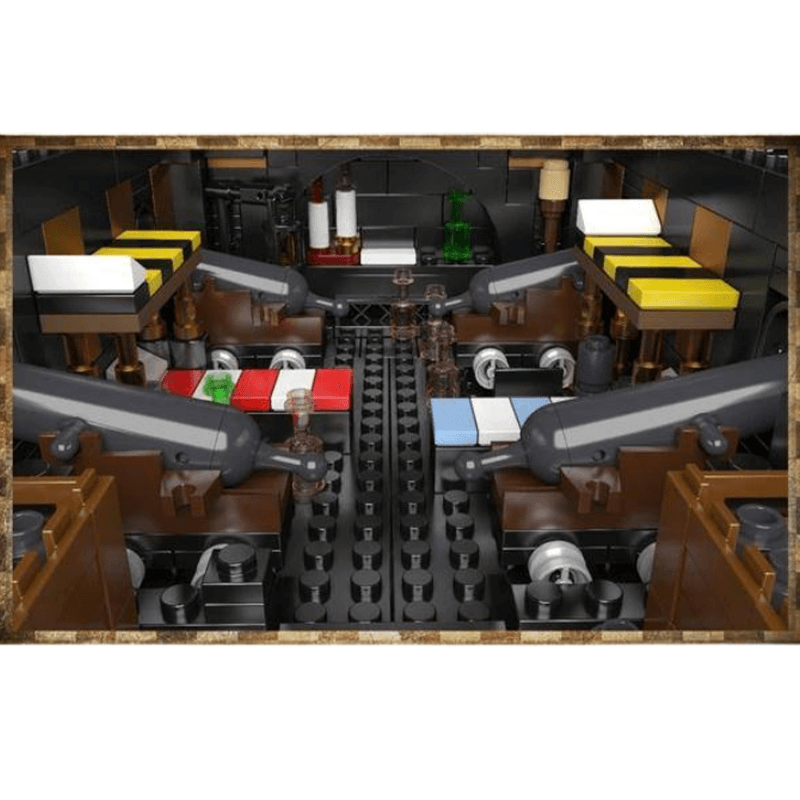 Mould King 13199 - Black Pirate Ship - vue 5 | Power Blockz
