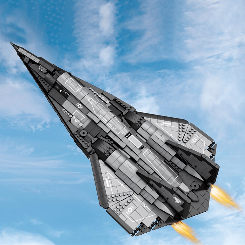Reobrix 33039 - SR-72 Reconnaissance Aircraft - vue 3 | Power Blockz