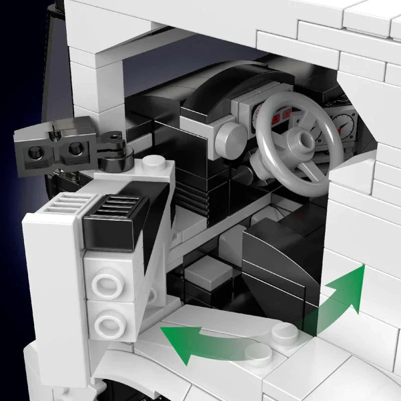 Mould King 10036 - Knight Truck Technic - vue 6 | Power Blockz