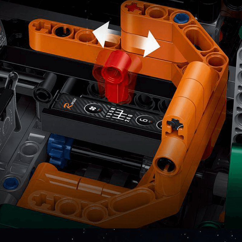GULY 10616 - Remote Controlled - French Le Mans Hypercar 9x8 - vue 5 | Power Blockz