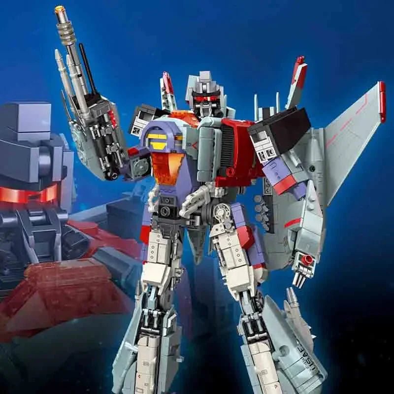 Super Hero Blitz Wing Mecha Robot Warrior Bricks Toy - Super Hero Blitz Wing Mecha Robot Warrior Bricks Toy - vue 5 | Power Blockz