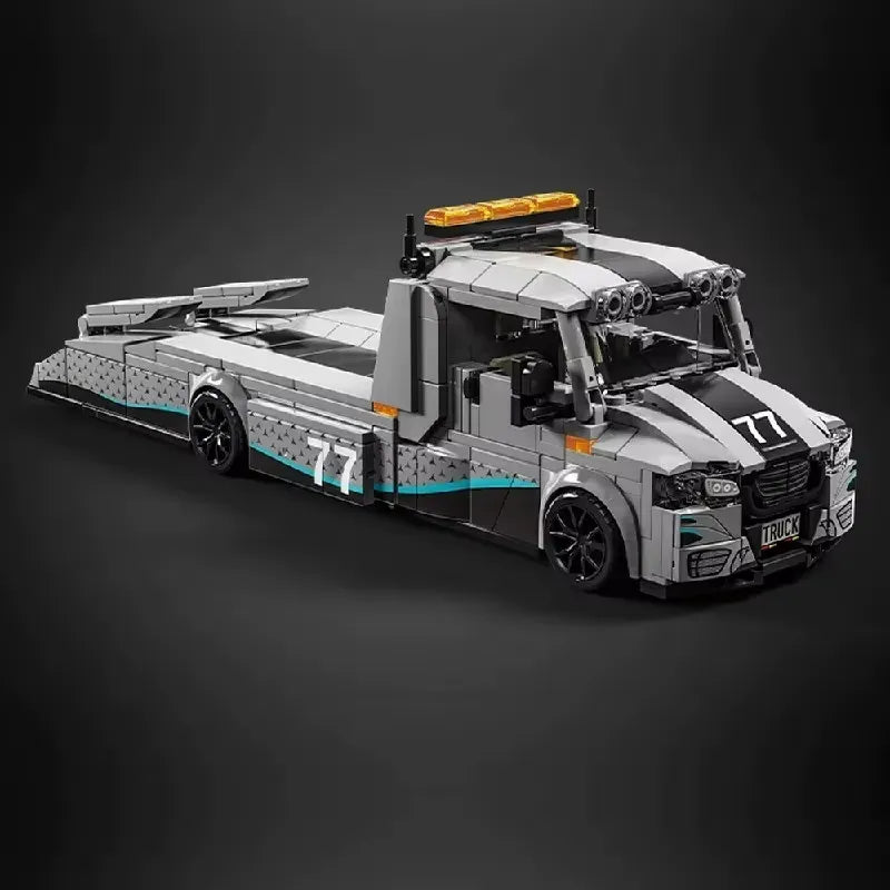 Leyi 31067 - Tow Truck With Trailer - vue 3 | Power Blockz