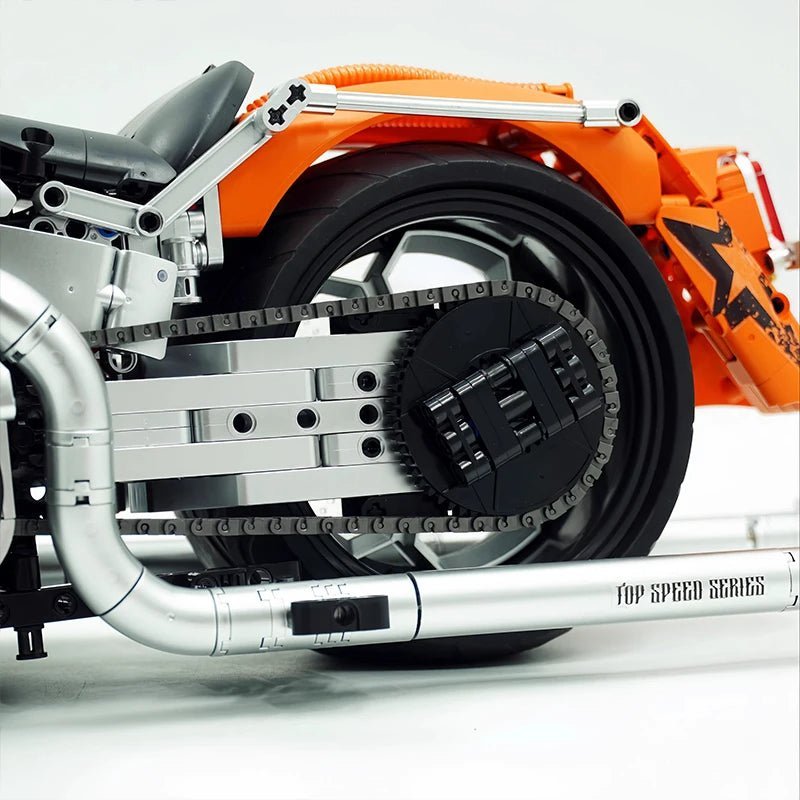 Guly 60531 - Custom V-Twin Street Bagger - vue 3 | Power Blockz