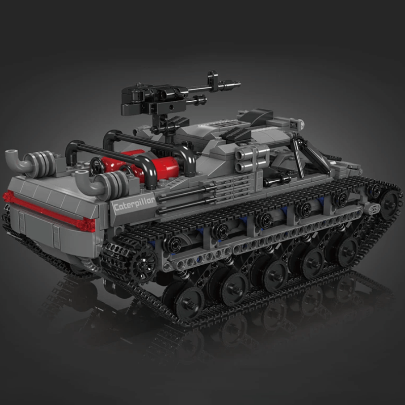 Mould King 20030 - All Terrain Military Tank EV2 - vue 4 | Power Blockz