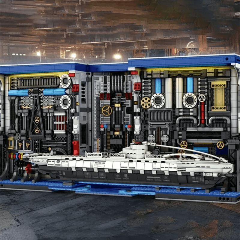 Reobrix 66038 - The Submarine Factory - vue 4 | Power Blockz