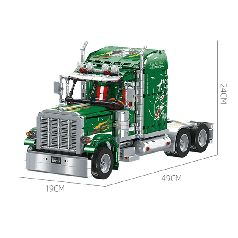 Jiestar JJ9069 - Classic 379 American Truck - vue 3 | Power Blockz