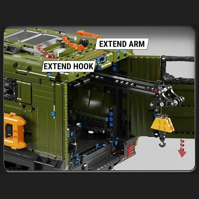 TGL T4023 - Armoured Military Ambulance - vue 5 | Power Blockz