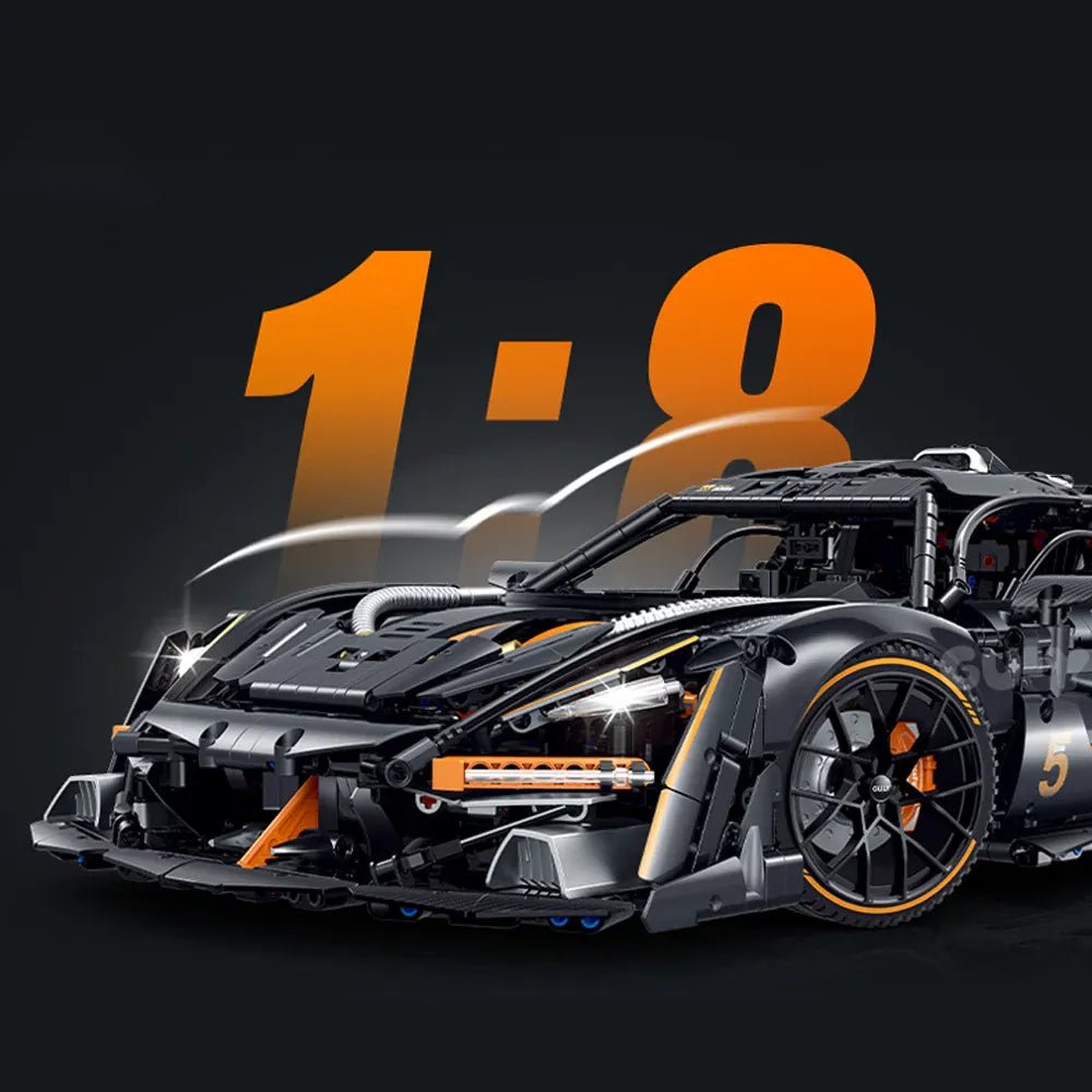 Guly 10646 - Static Version - Ultimate Senna GTR Track Hypercar - vue 9 | Power Blockz