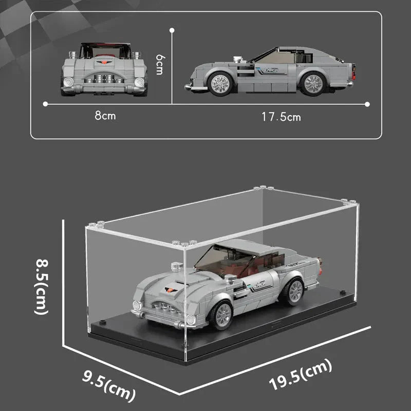 Mould King 27050 - Mini British GT Classic - vue 8 | Power Blockz