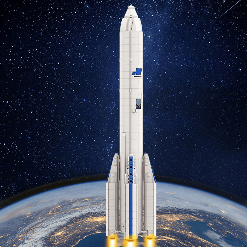 Gobricks MOC-91668 - The Ultimate Ariane 6 - vue 7 | Power Blockz