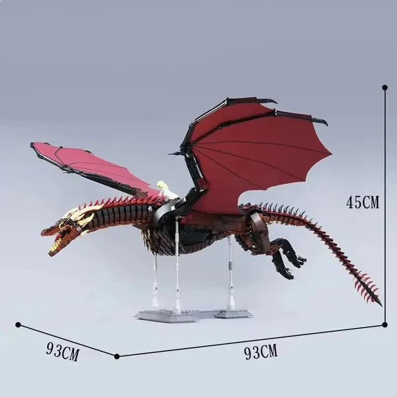 Super 18K K89 - Creator Movie Game of Thrones Dragon Bricks Toy K89 - vue 6 | Power Blockz