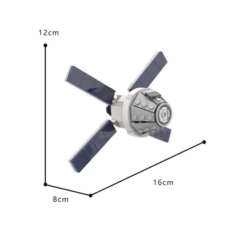Gobricks MOC-128855 - 1:110 Orion Spacecraft - vue 5 | Power Blockz
