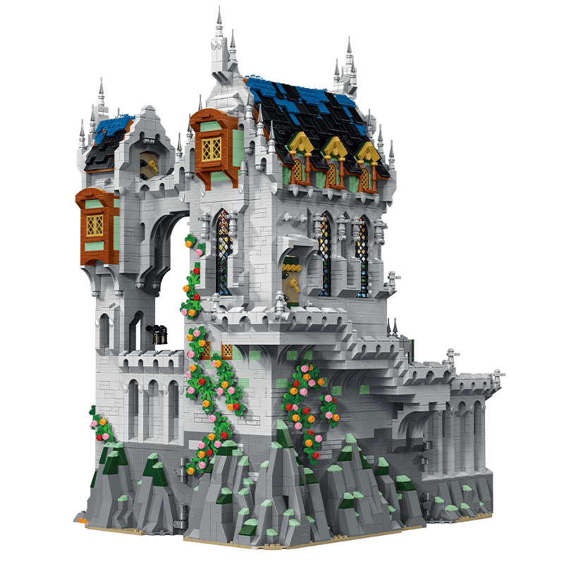 Mork 033010 - European Medieval Castle - vue 11 | Power Blockz